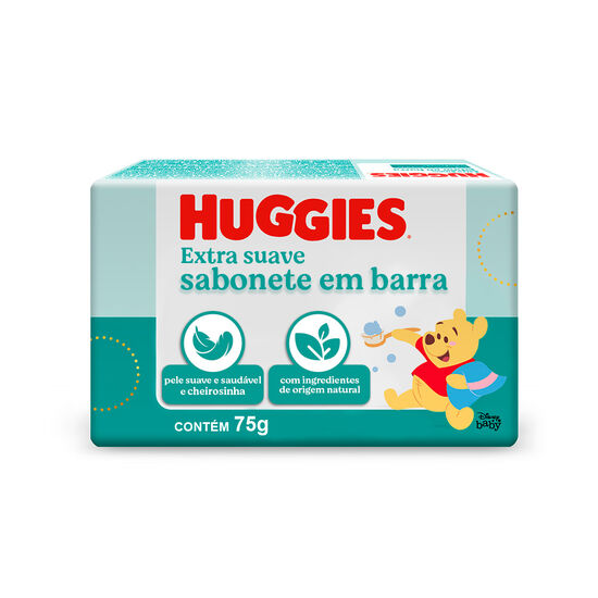 Sabonete Barra Huggies Extra Suave - 75g